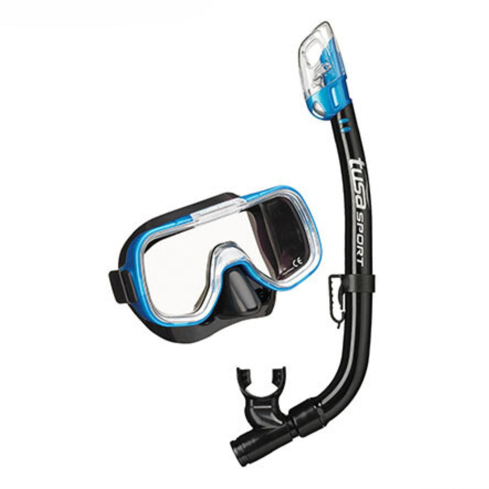 Tusa-Mini-Kleio-Dry-Youth-Pro-Mask-And-Snorkel-Black-Blue