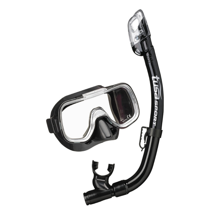 Tusa-Mini-Kleio-Dry-Youth-Pro-Mask-And-Snorkel-Black