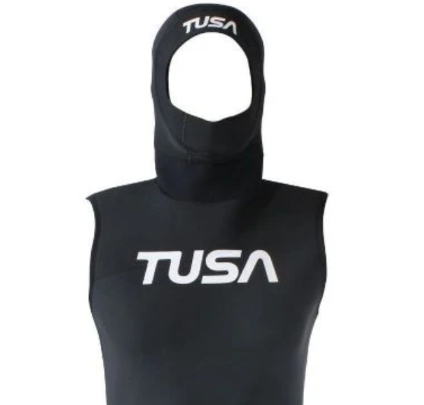 Tusa 3mm Unisex Hooded Dive Vest