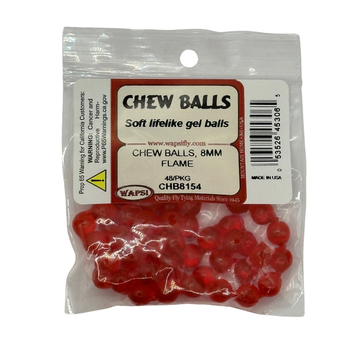 Wapsi-Chew-Balls-Trout-Soft-Eggs-8mm-Flame