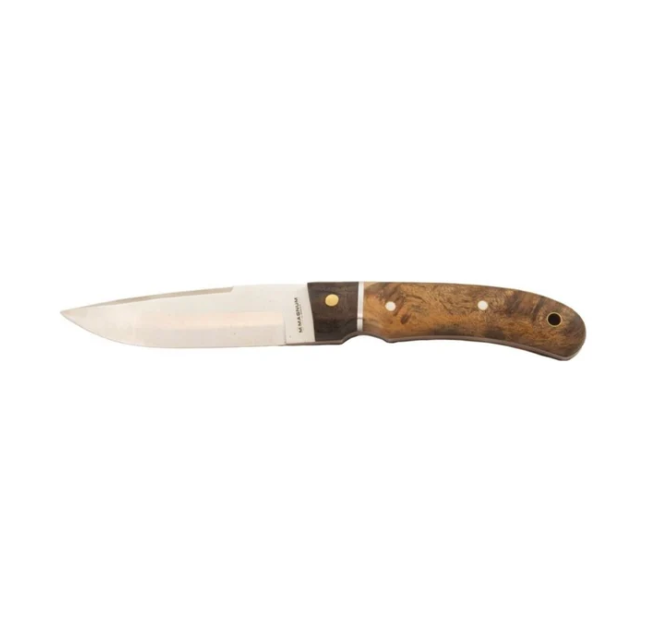 Whitby Pakkawood / Burlwood Sheath Knife - WHIHK1201