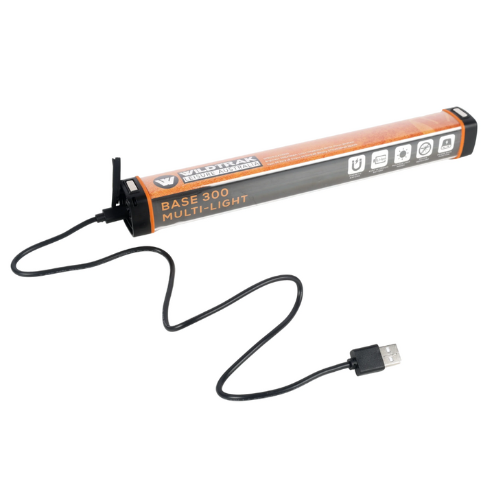 Wildtrak Base 300 Lumen Rechargeable Camp Multi Light Plus Power Bank