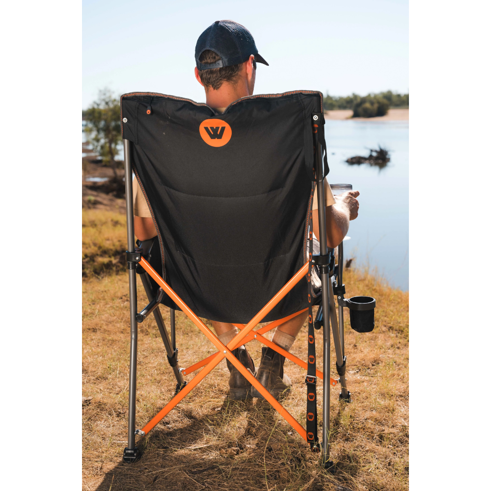 Wildtrak Cheynes XL Solid Arm Chair DLX 200kg