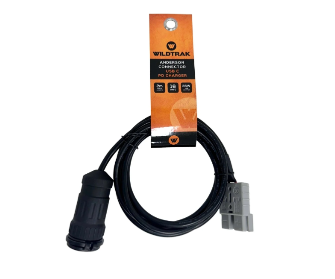 Wildtrak USB C PD Charger Connector to 50A Anderson