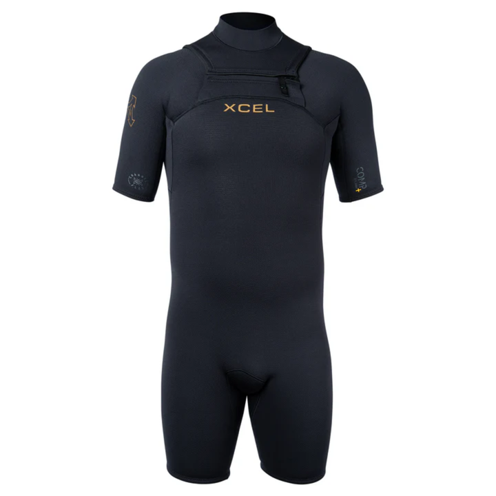 Xcel Comp + 2mm Springsuit Chest Zip Wetsuit