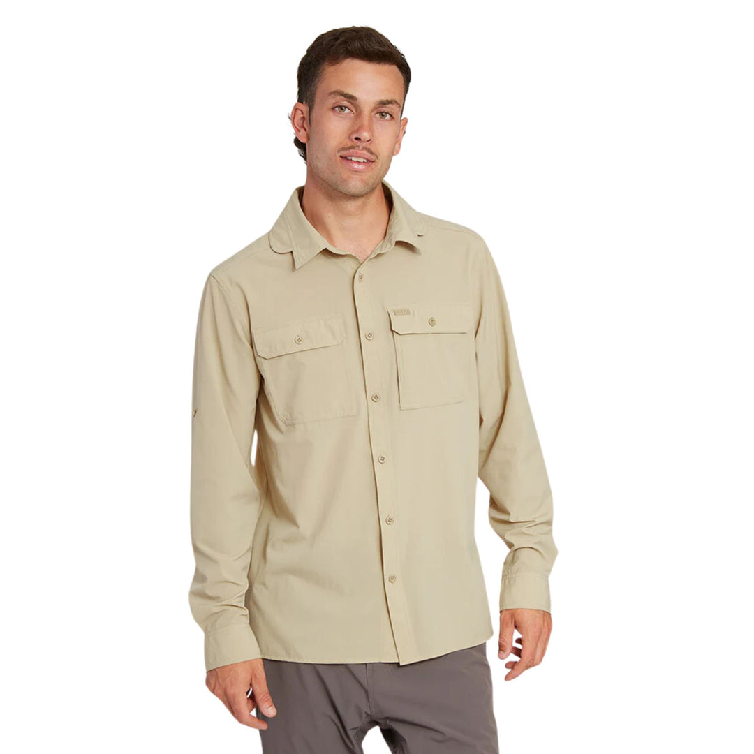 Xtm-Dunkeld-Mens-Hike-Long-Sleeve-Shirt-Sand