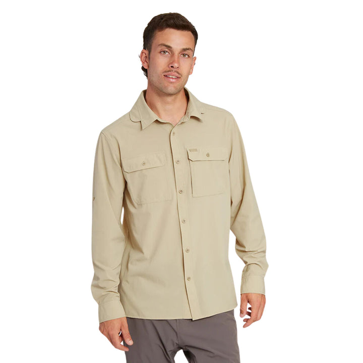 Xtm-Dunkeld-Mens-Hike-Long-Sleeve-Shirt-Sand