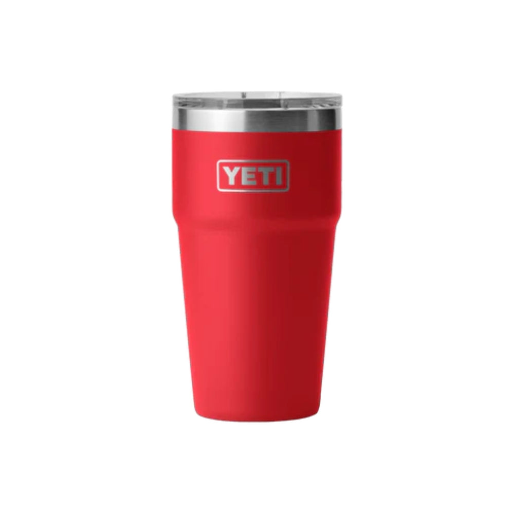 Yeti-Rambler-Cup-20oz-Stackable-Rescue-Red