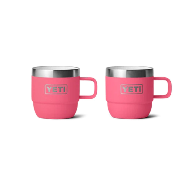 Yeti-Rambler-Mug-6oz-Stackable-Espresso-2pk-177ml-Tropical-Pink
