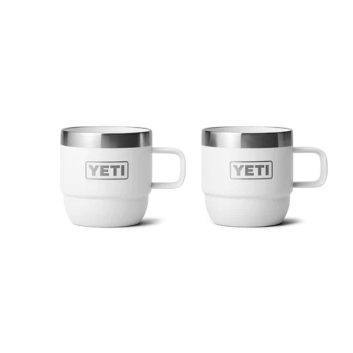 Yeti-Rambler-Mug-6oz-Stackable-Espresso-2pk-177ml-White