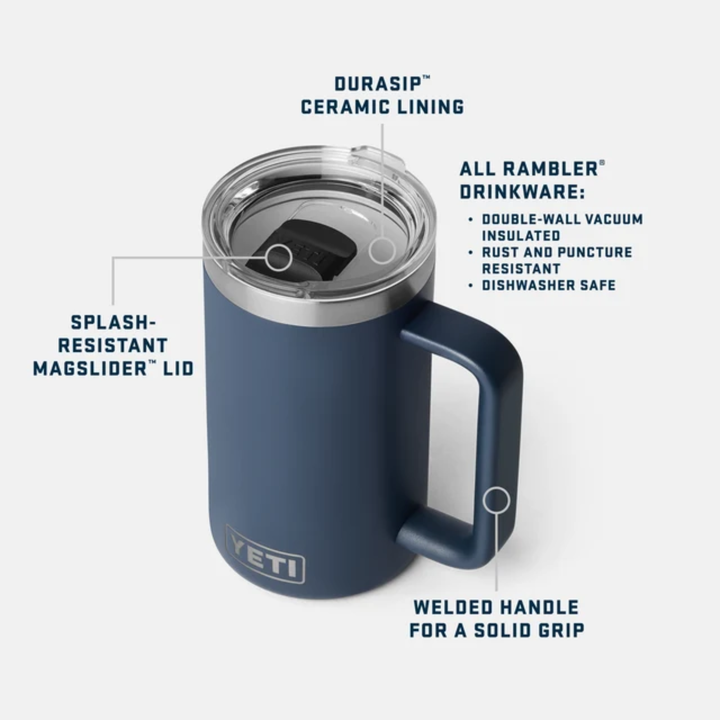 Yeti Rambler 24oz Ceramic Lined Mug