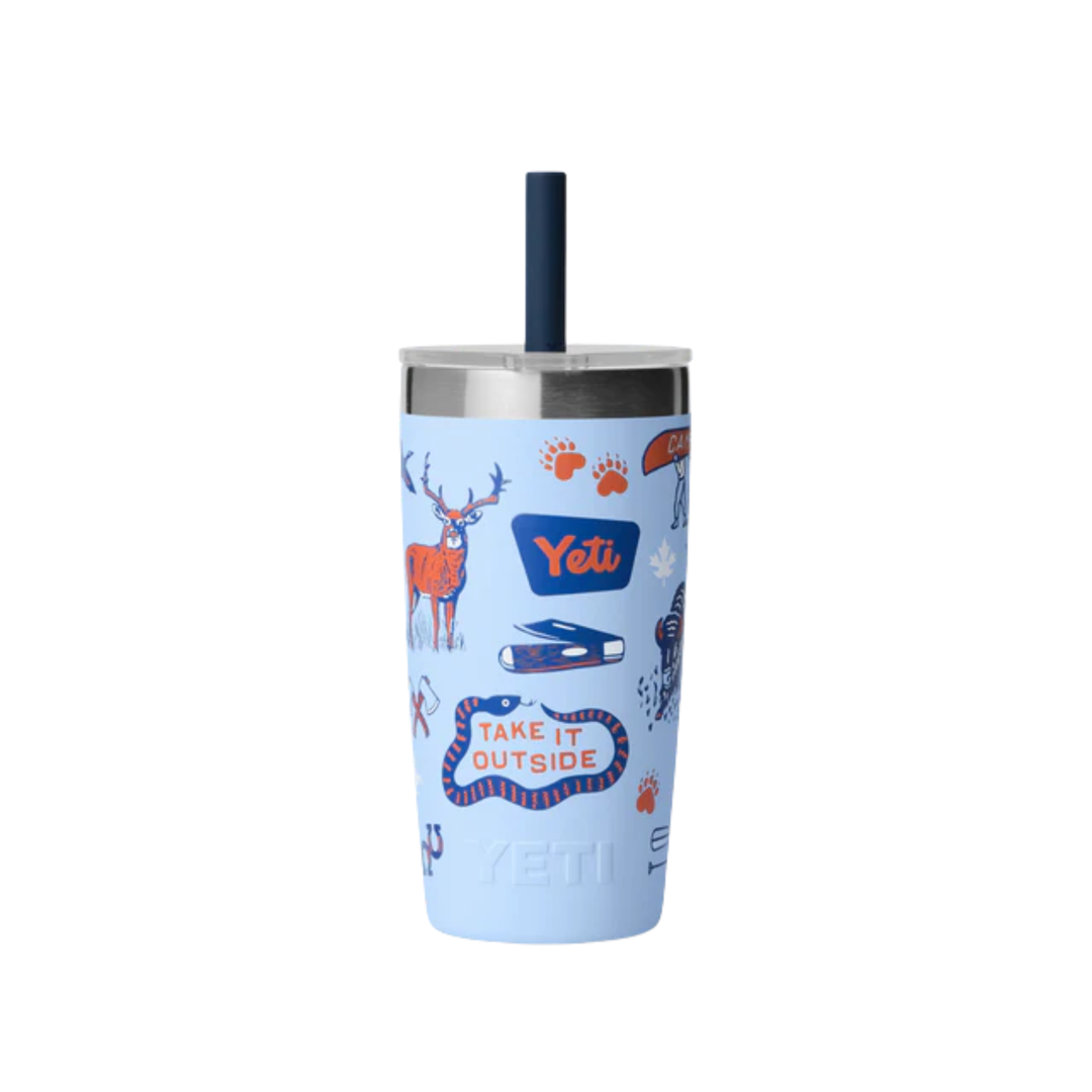 Yeti Rambler Jr 10oz Tumbler With Silicone Straw Lid