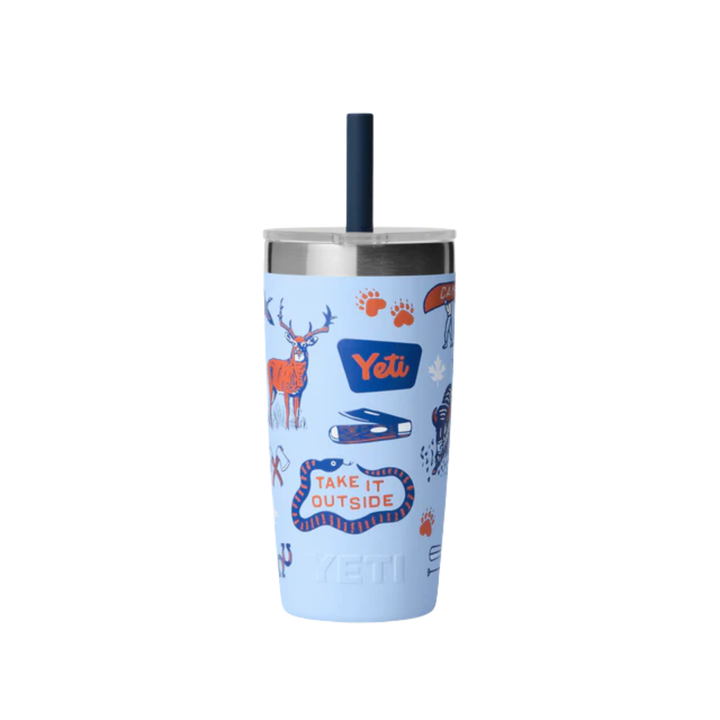Yeti Rambler Jr 10oz Tumbler With Silicone Straw Lid