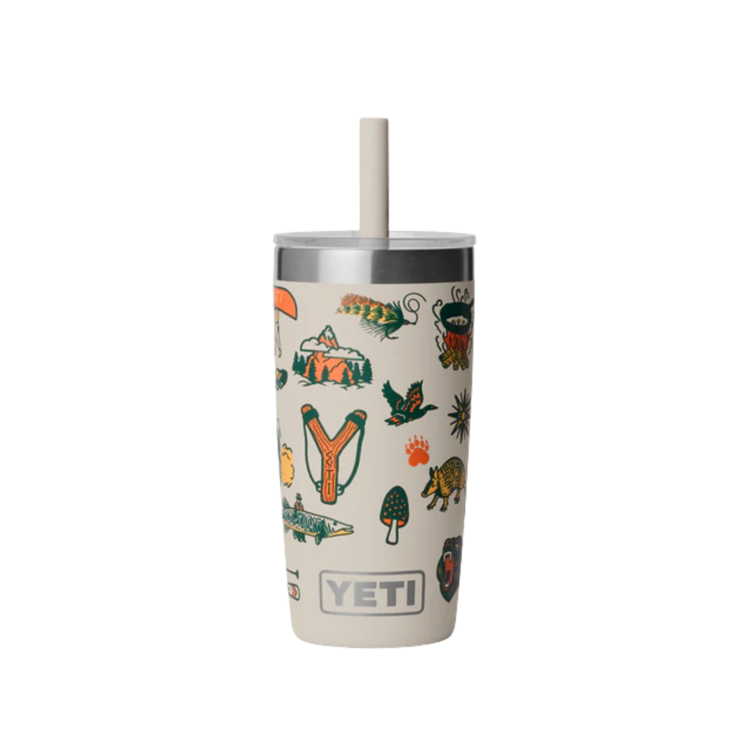 Yeti Rambler Jr 10oz Tumbler With Silicone Straw Lid