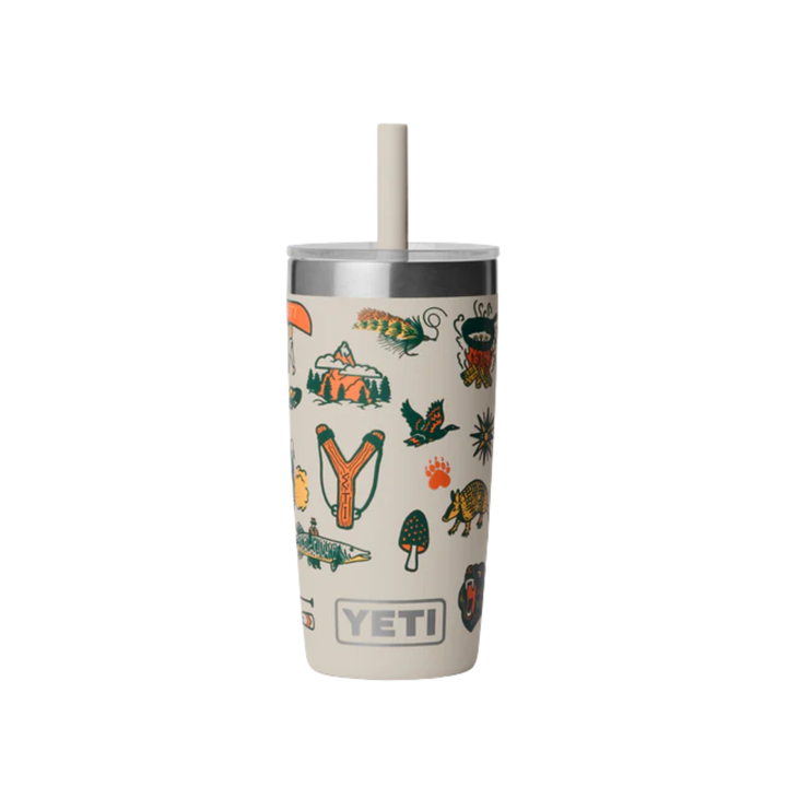 Yeti Rambler Jr 10oz Tumbler With Silicone Straw Lid
