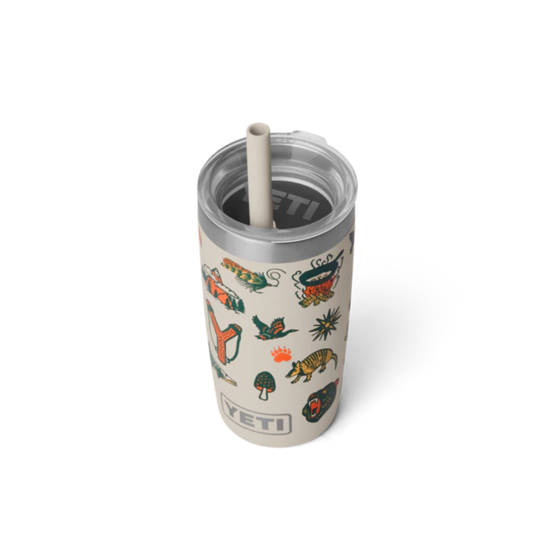 Yeti Rambler Jr 10oz Tumbler With Silicone Straw Lid