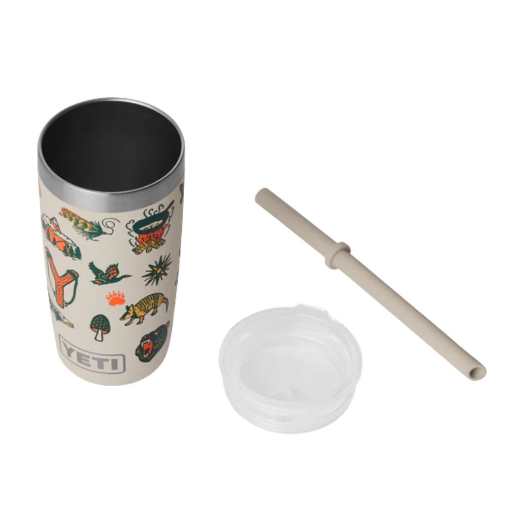 Yeti Rambler Jr 10oz Tumbler With Silicone Straw Lid