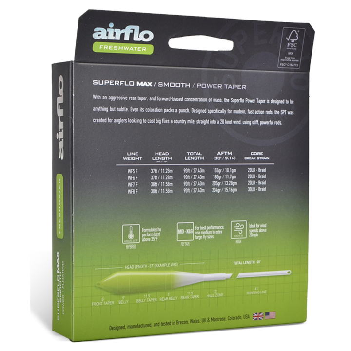 Airflo Superflo MAX Smooth Power Fly Line