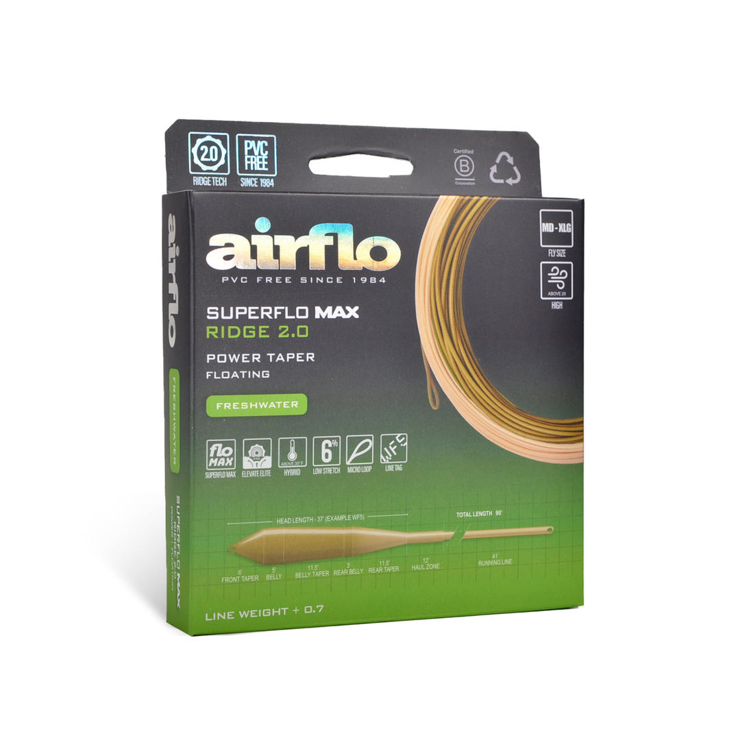 Airflo Superflo MAX Ridge 2.0 Power Fly Line