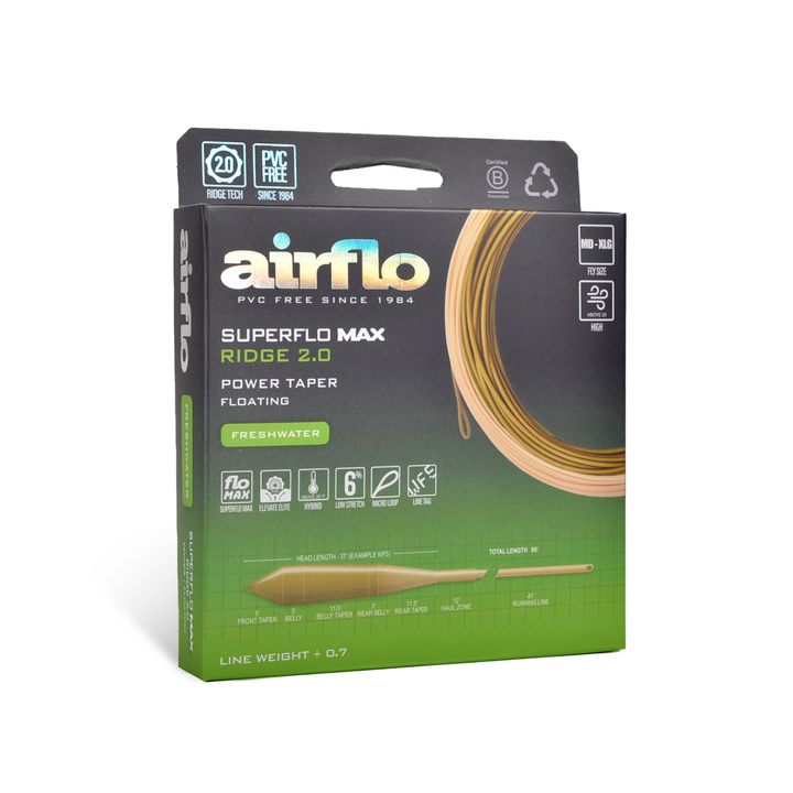 Airflo Superflo MAX Ridge 2.0 Power Fly Line