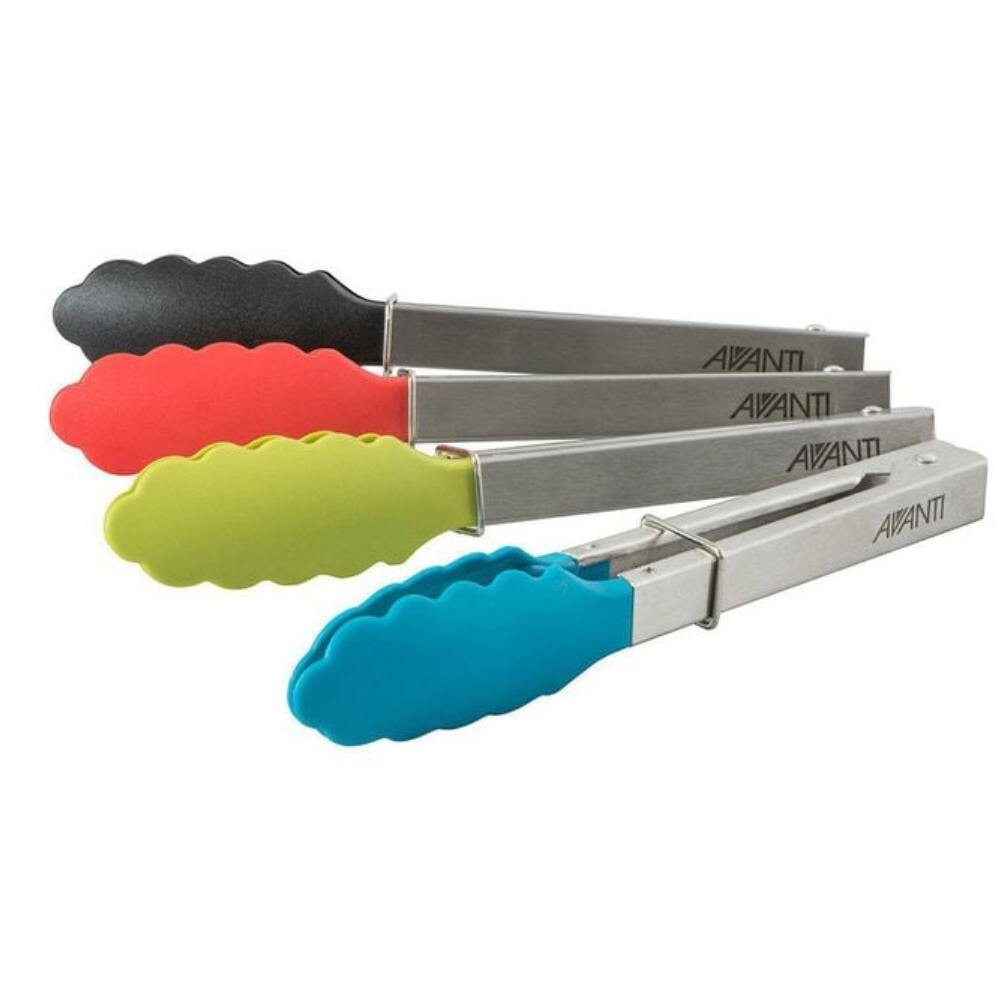 Avanti Stainless Steel Mini Tongs With Nylon Head