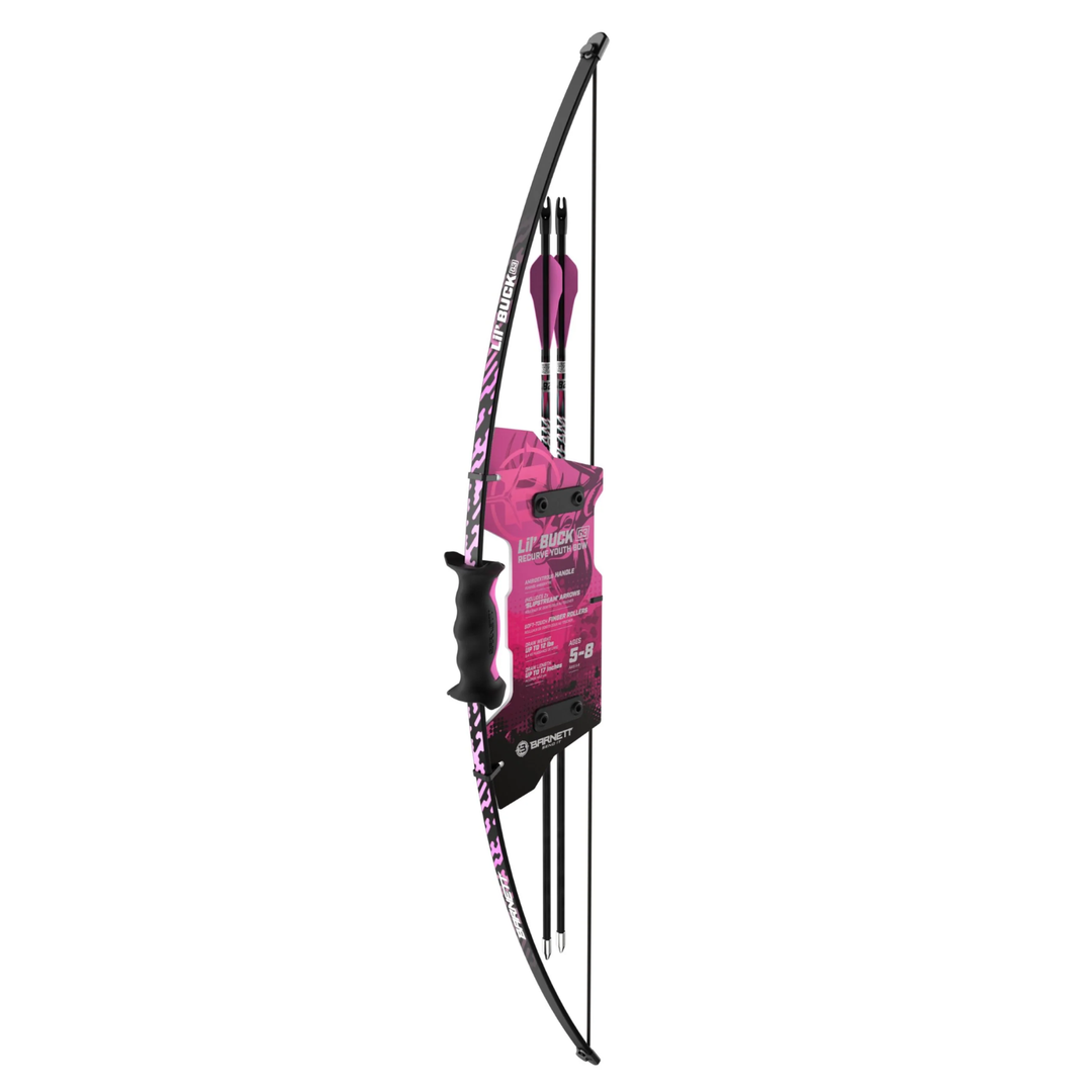 Barnett Lil Buck 12Lb Recurve Youth Bow With Arrows