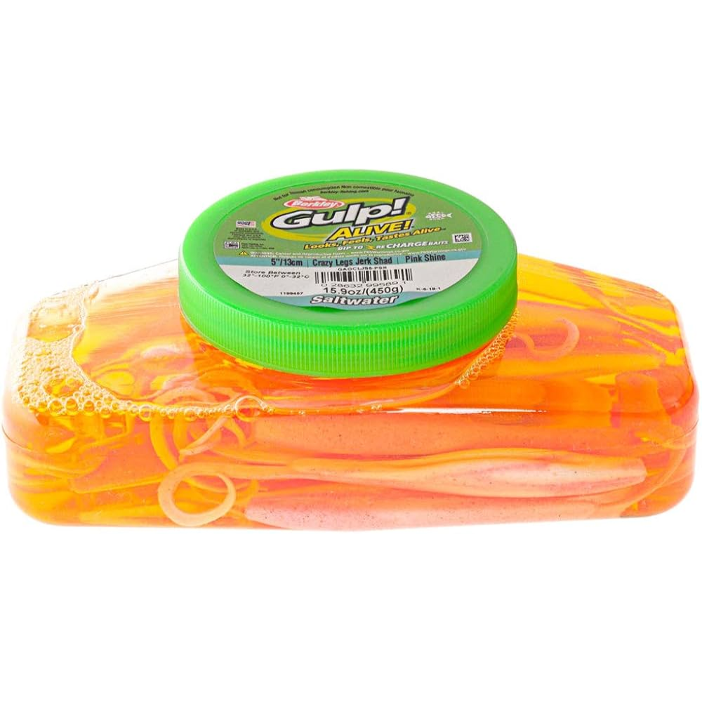 Berkley Gulp Alive Crazy Legs Jerk Shad