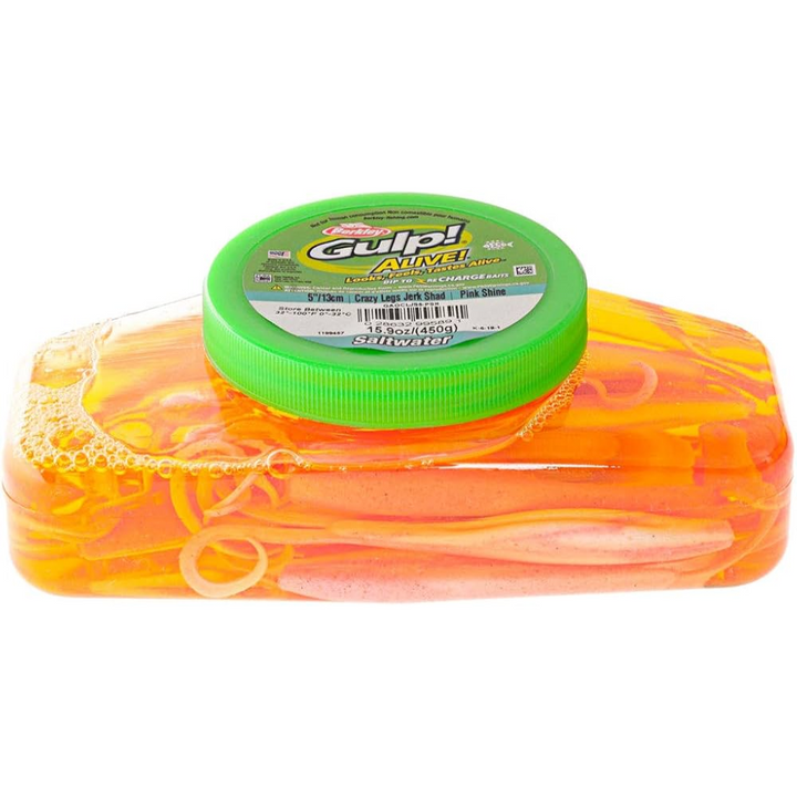Berkley Gulp Alive Crazy Legs Jerk Shad