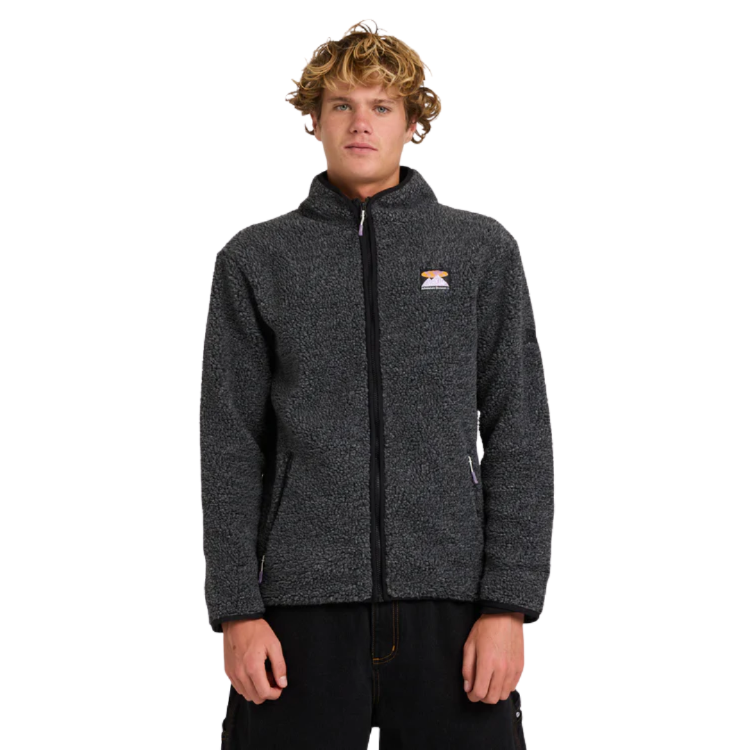 Billabong Boundary Trail Zip Thru Fleece Jacket