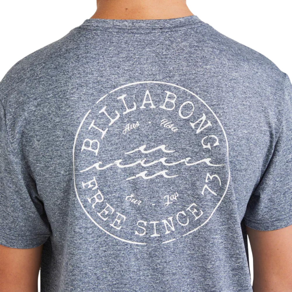 Billabong Boys Big Wave Daz Loose Fit Short Sleeve Rash Vest