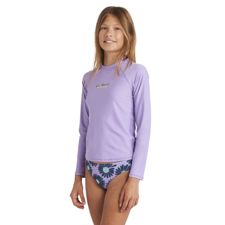 Billabong Girls Heat Wave Long Sleeve Sunshirt