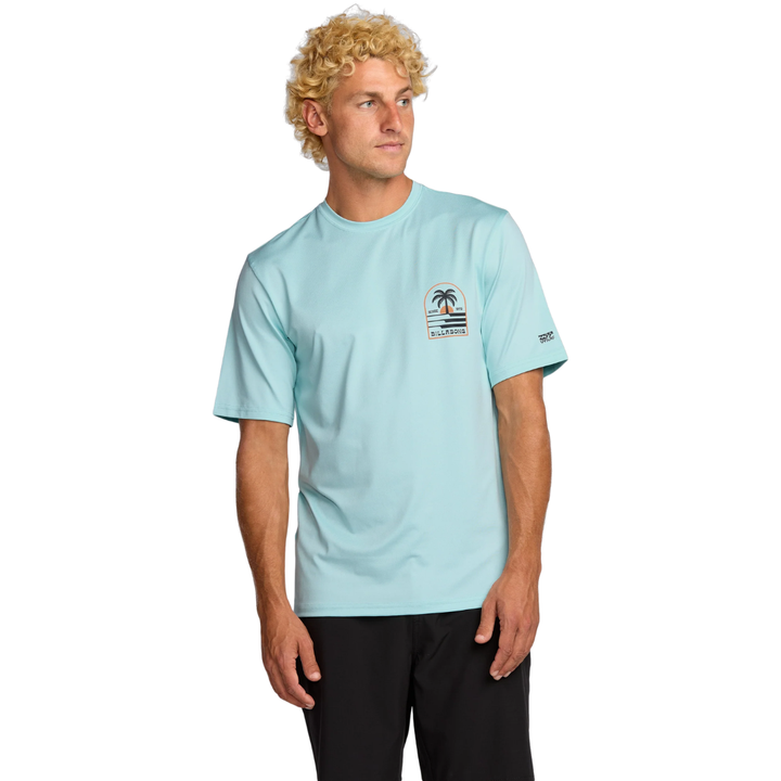 Billabong Portal Loose Fit Short Sleeve Rash Vest