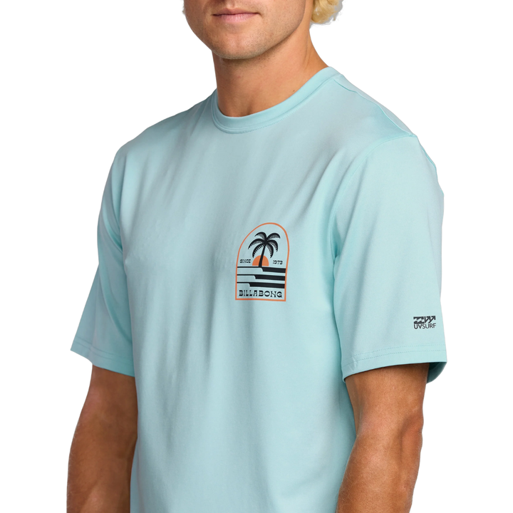 Billabong Portal Loose Fit Short Sleeve Rash Vest