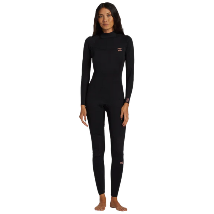 Billabong Womens 3/2mm Foil Back Zip FL Steamer Wetsuit