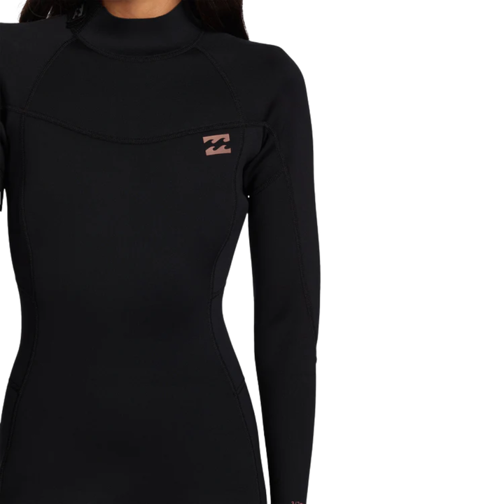 Billabong Womens 4/3mm Foil Back Zip GBS Steamer Wetsuit