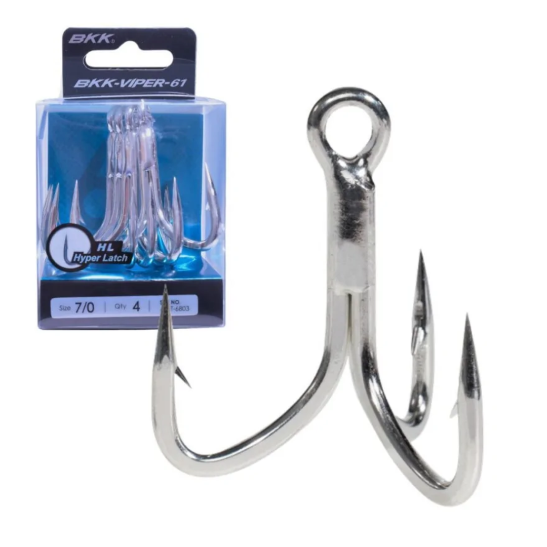 BKK Viper 61 Treble Hooks