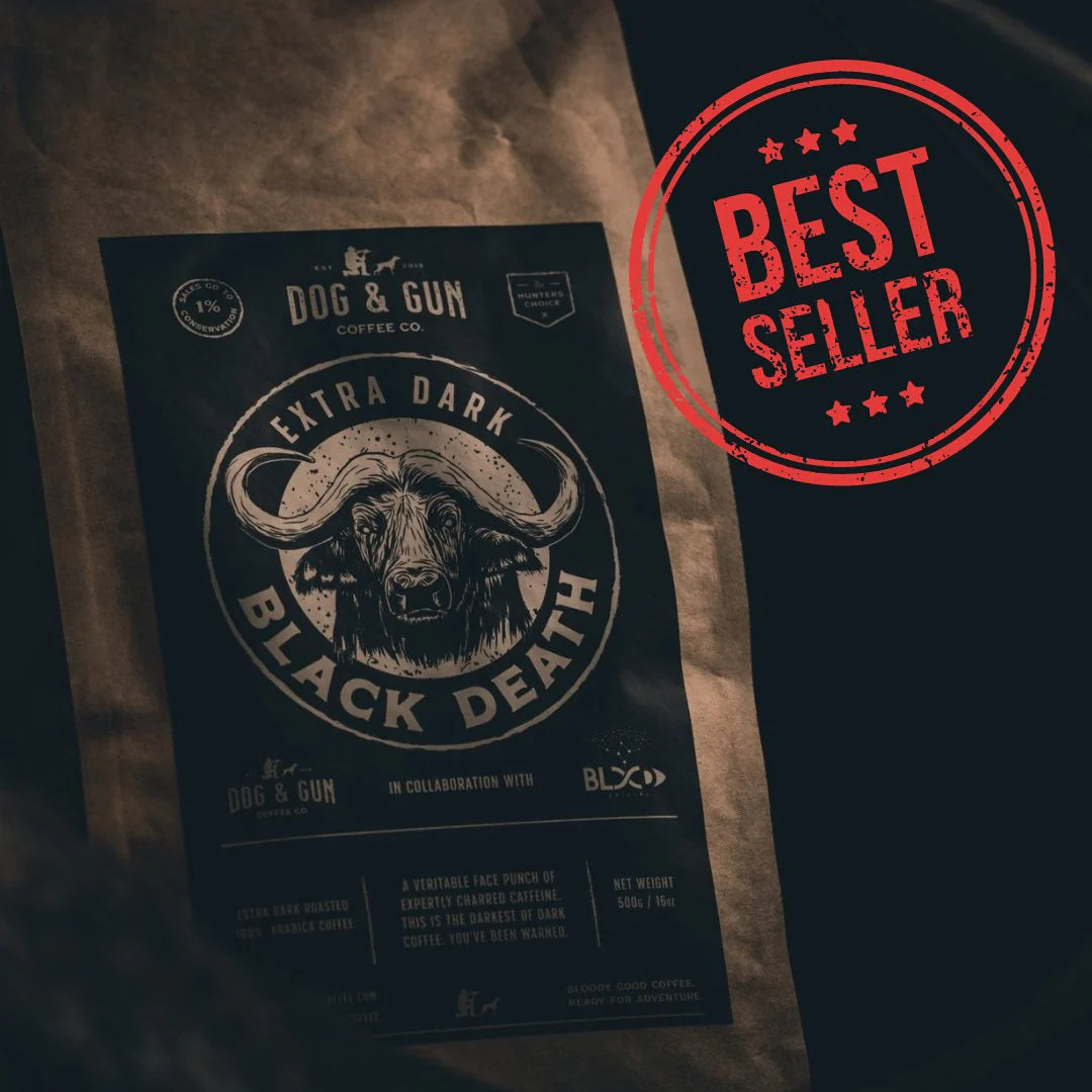 Dog & Gun Black Death Whole Beans 500gm