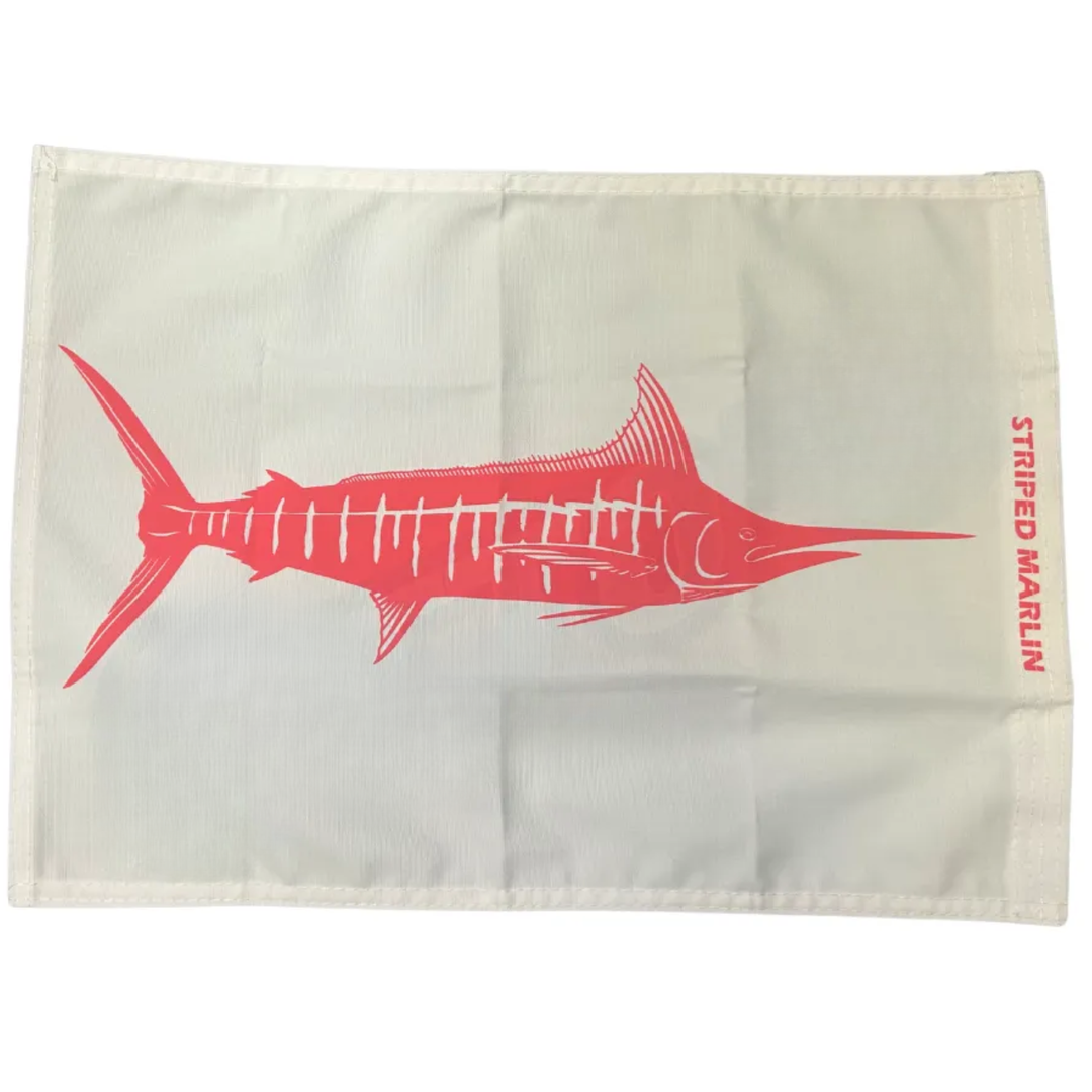 Black Pete Srtiped Marlin Capture Flag