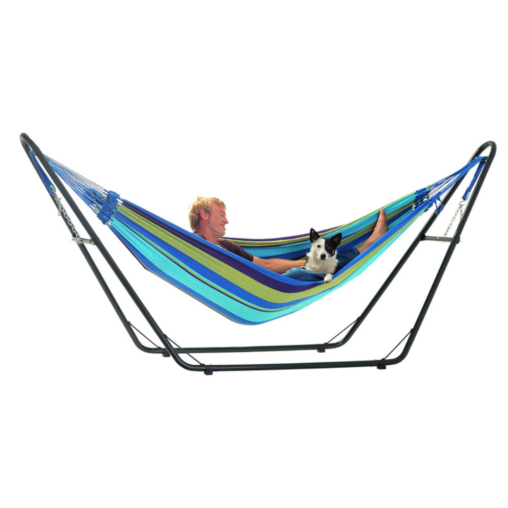 Oztrail Double Hammock Frame With Hammock