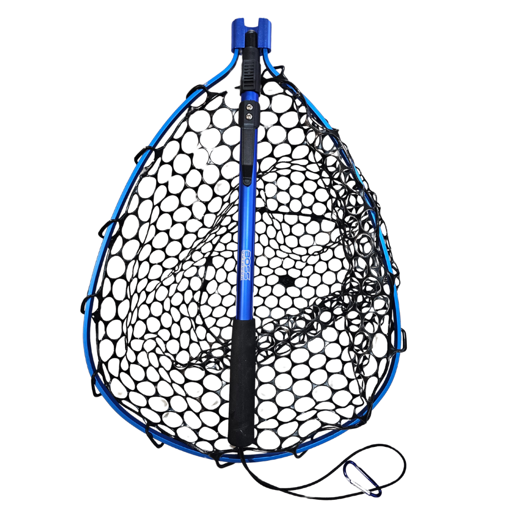 Boss Folding Fishing Net Silicon Mesh