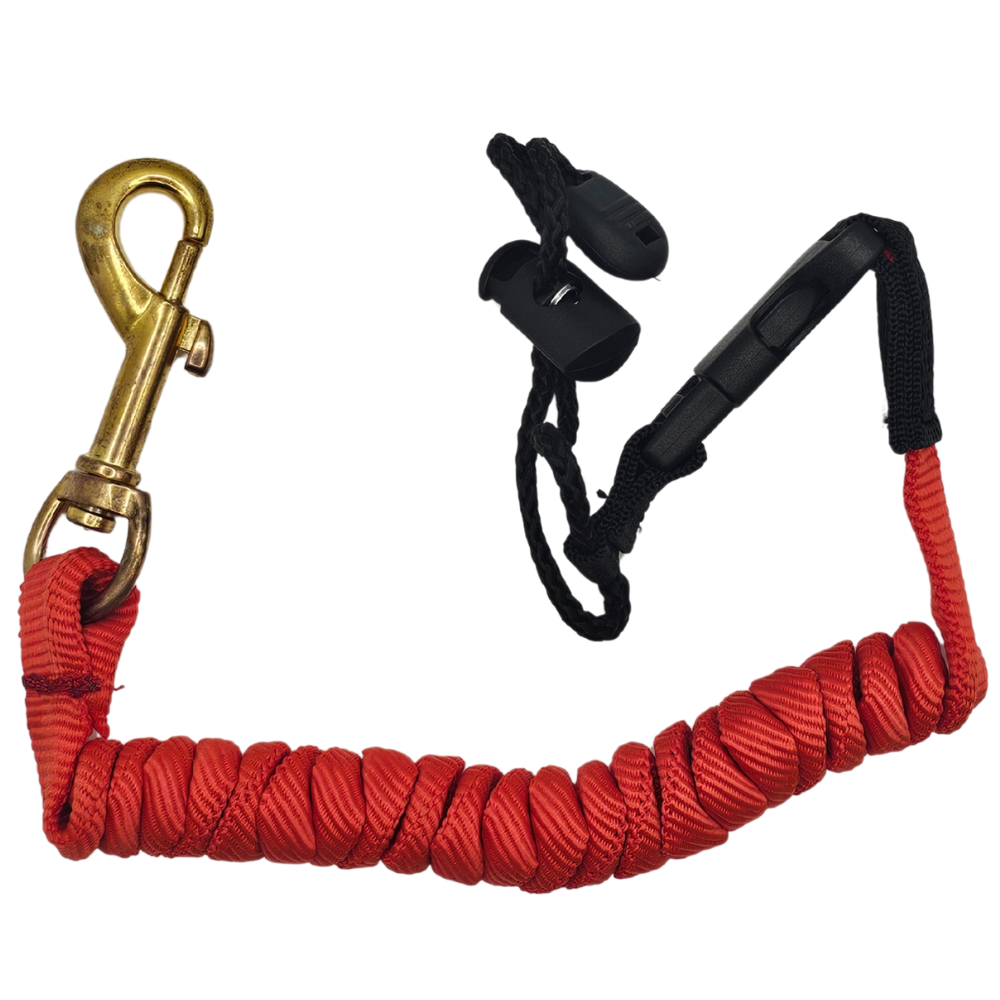 Boss Paddle Leash Red