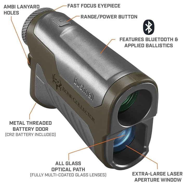 Bushnell Bone Collector 1800 Laser Rangefinder Bluetooth