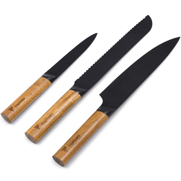 Campfire Premium Knife Set 3 Piece