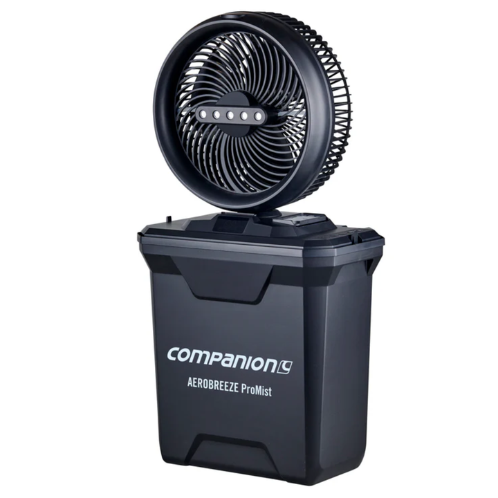Companion Aerobreeze ProMist 25cm Fan Rechargeable Lithium