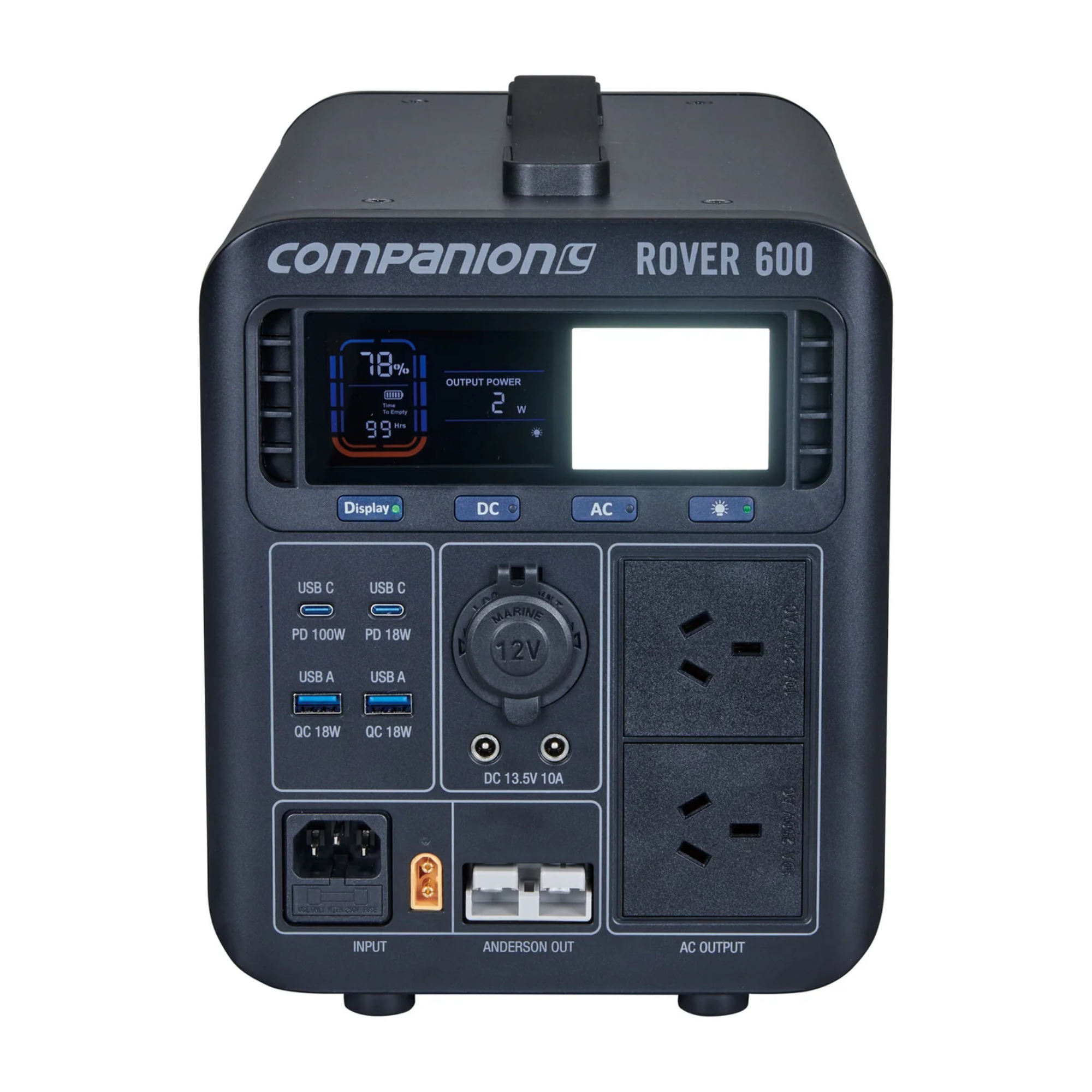 Companion Rover 600 Lithium Ion Power Station – Boss Outdoor