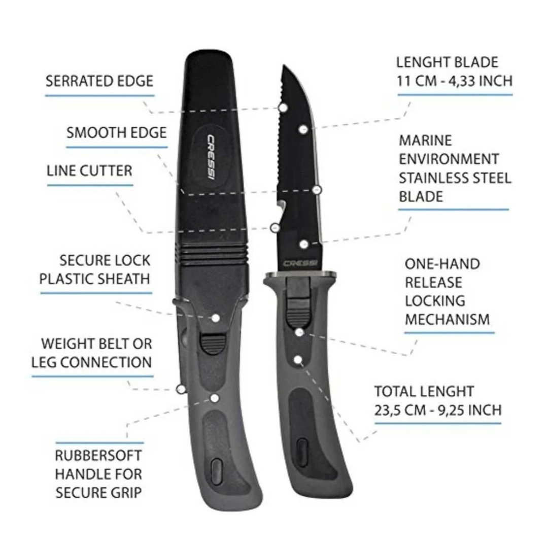 Cressi Vigo Dive Knife