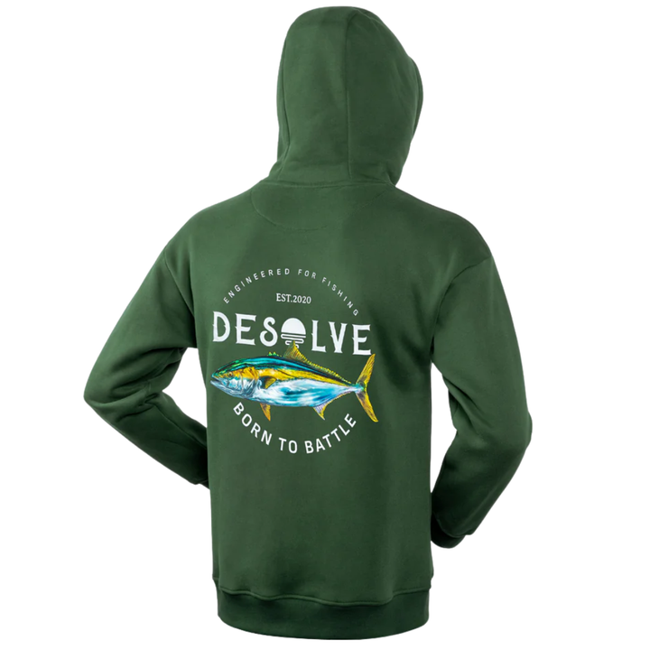 Desolve Born to Battle Hoodie Kingfish