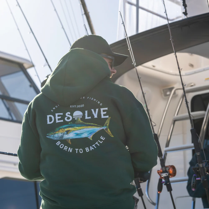 Desolve Born to Battle Hoodie Kingfish