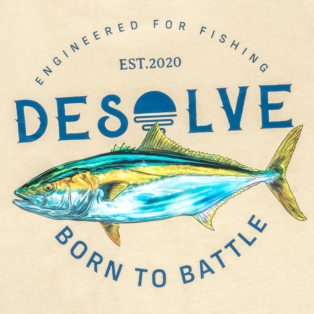 Desolve Born to Battle Tee Kingfish