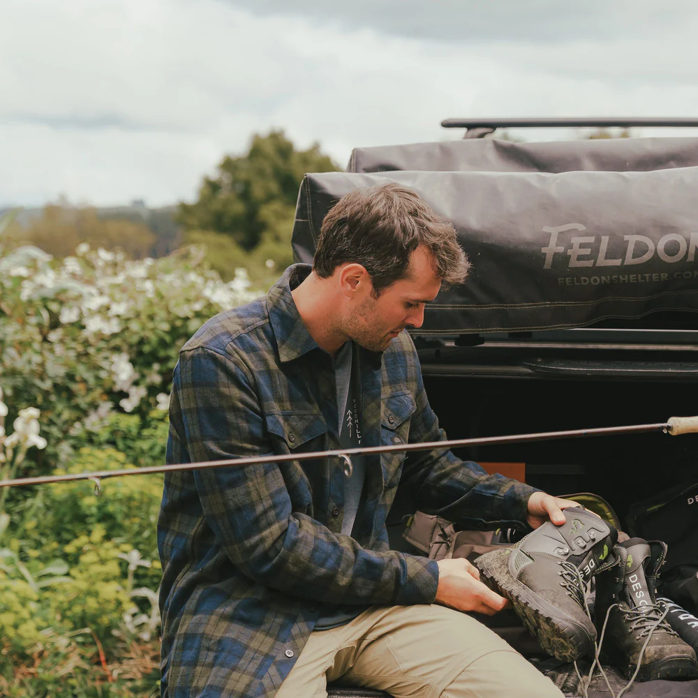 Desolve Plaidfish Shirt